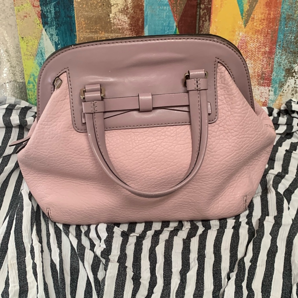 Kate Spade two tone pink satchel